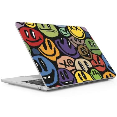 Imagem de Lepeoac Capa para MacBook Air de 13,5 polegadas M4 M3 M2 2025 versão 2024-2022 modelo A3240 A3113 A2681, capa rígida de plástico resistente e protetor de tela para MacBook Air M2 de 13 polegadas