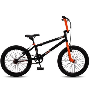 Imagem de Bicicleta BMX Infantil aro 20 Pro-X Série 5 Preto Laranja-Unissex