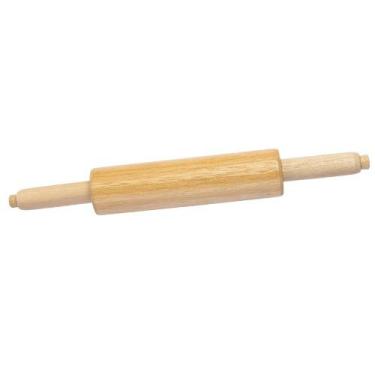 Imagem de Rolo de Massa Madeira Stolf 42cm Para Pizza Pão Macarrão