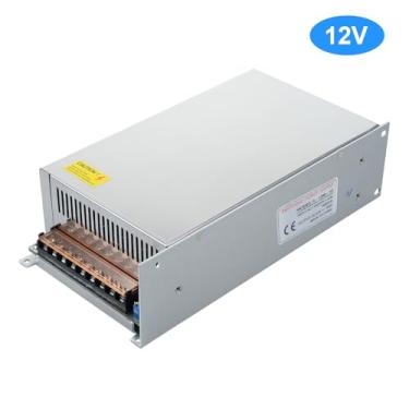 Imagem de Fonte de Alimentação Chaveada 12V 100A 1200W AC 110V 220V para Transformador Tensão Conversor Chaveado Driver LED Fita Câmera CCTV 3D