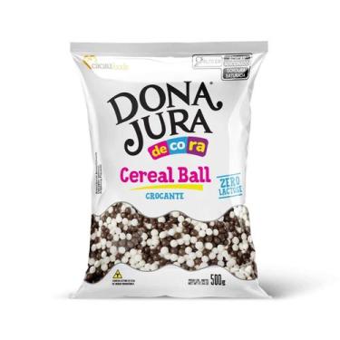Imagem de Mini Cereal Crocante Mesclado 500g Decora Dona Jura - Cacau Foods