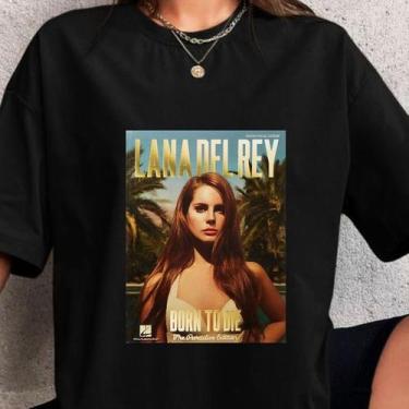 Imagem de Camiseta Lana Del Rey Born To Die Blusa Lana D, m