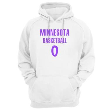 Imagem de Blusa Moletom Capuz Basquete Minnesota Basketball número 0 - Loja Clic