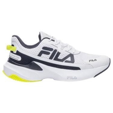 Imagem de Tênis Fila Recovery Masculino Original, 42, Branco, Preto, Masculino