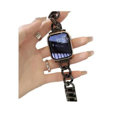 Imagem de Pulseira De Metal De 49mm Para Apple Watch Ultra iWatch Series 11 10 9