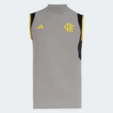 Imagem de Regata Adidas Flamengo Treino Comissão 2024-Masculino