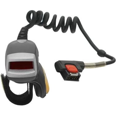 Imagem de Scanner de anel RS419 para leitor de código de barras Symbol Zebra WT41N0 WT4090, RS419-HP2000FSR anel vestível, laser 1D, cabo para unidade montada no braço