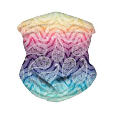 Imagem de Bandana Unissex 3D De Poliéster Sem Costura, Protetor De Pescoço, Cobe