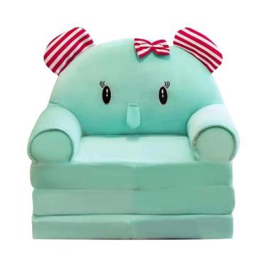 Imagem de Capa De Sofá Dobrável Infantil Com Desenhos De Animais Fofos, Almofada