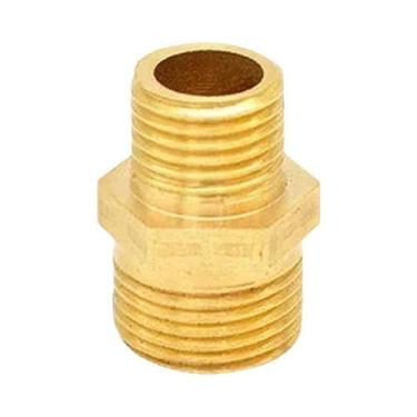 Imagem de Adaptador De Engate Rápido Sextavado De Latão 1/8 a 3/4, Rosca Macho-M