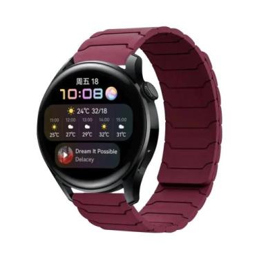 Imagem de Pulseira Magnética De Silicone De 20mm 22mm Para Relógio Huawei GT 6 p