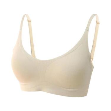 Imagem de Sutiã Leve, Fino E Respirável Sem Costura, Suporte Suave, Confortável,