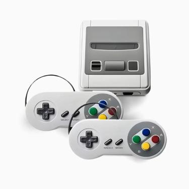 Imagem de Console Super Mini Game Retrô Com 620 Jogos Clássicos + 2 Controles – Diversão Nostálgica Para Tv