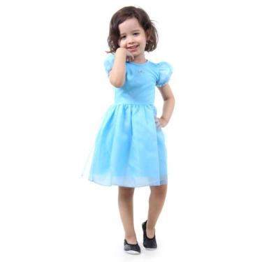 Imagem de Fantasia Vestido Bebê Azul Bebê - Carnaval - Sulamericana, Unica, P