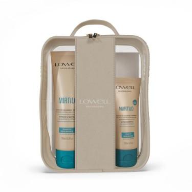 Imagem de Kit Lowell Mirtilo Shampoo Condicionador Leave-In