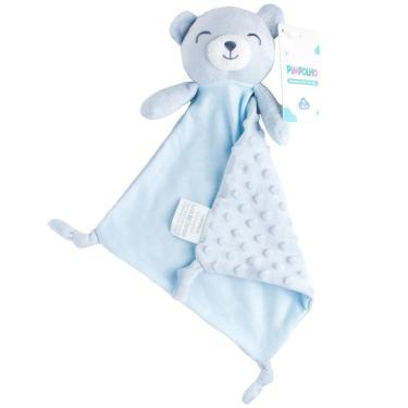 Imagem de Naninha Bebê Urso Com Textura Azul - Pimpolho