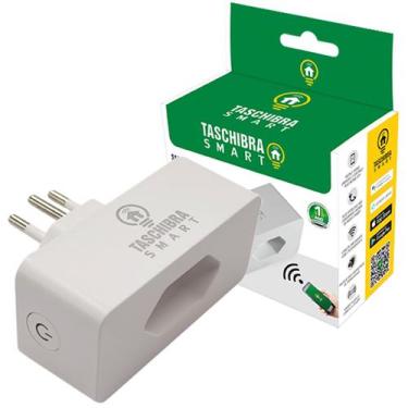 Imagem de Plugue De Tomada Inteligente Smart Wi-fi 16a Bivolt - TASCHIBRA