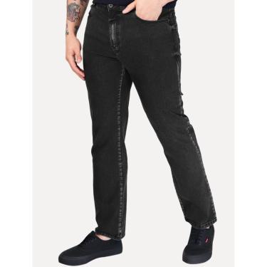 Imagem de Calça Ellus Jeans Masculina Regular Sprouting Black Preta-Masculino