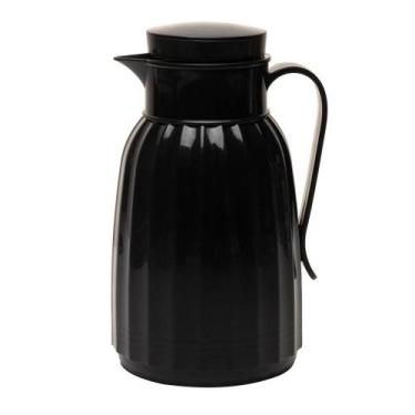 Imagem de Garrafa Térmica Queen 400ml Preta Plástico Lyor