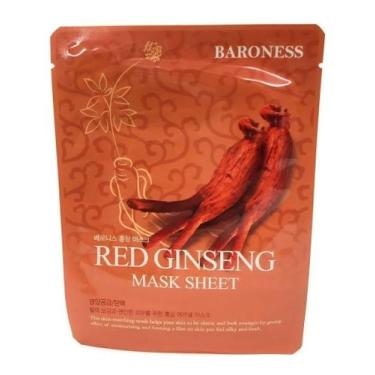 Imagem de Baroness Máscara Facial Coreana Red GINSENG 21g