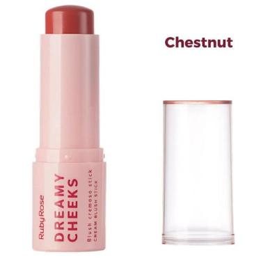 Imagem de Blush Cremoso Stick Dreamy Cheeks HBM01 Ruby Rose Cor*:Chestnut