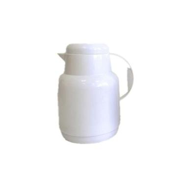 Imagem de Garrafa Térmica Basic Tampa Rosca Plástico Branco 300ml Ref.5473 Lyor
