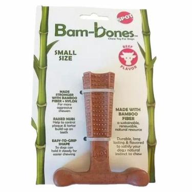 Imagem de Brinquedo pet mordedor t bamboobone carne cães pequeno - JAMBO