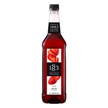Imagem de Xarope Francês 1883 Sabores 1l, Morango