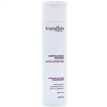 Imagem de Acquaflora Shampoo Violeta Matizador Antioxidante  240ml -extrato de u