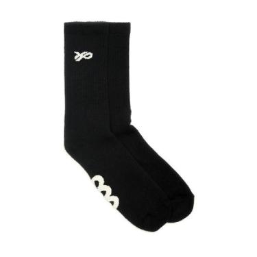 Imagem de Meia ous fili suspenso ref 351027 unissex, Preto, ÚNICO