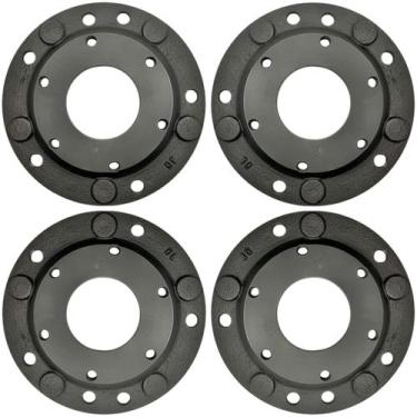 Imagem de 04 Pçs Adaptador Roda Fusca 5 F 5x205mm P/ 6x139,7mm D20 Spf - DHSC