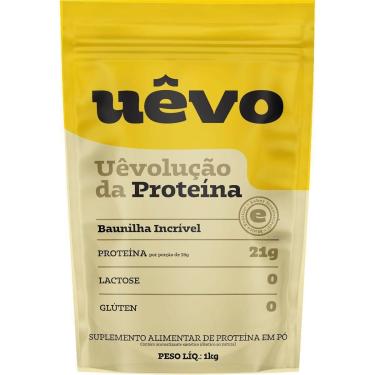Imagem de Proteína Uêvo - 1000g Refil Baunilha - Uêvo-Masculino