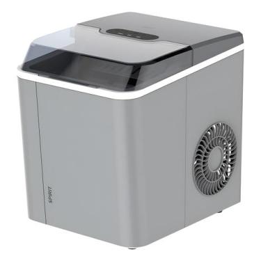 Imagem de Máquina de Gelo Spirit SMG1  12kg/dia  Cinza e Inox  127V, 110V