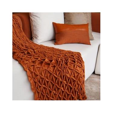 Imagem de Manta Tricot Beehive - Cor: Cobre