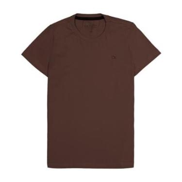 Imagem de Camiseta Básica Infantil Menino Marrom Escuro Ogochi-Masculino