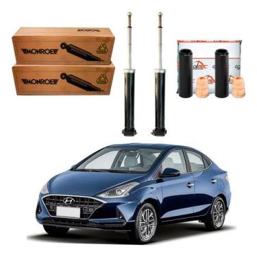 Imagem de Kit Amortecedor Traseiro Hb20s 1.0 1.6 2019 A 2022 - Monroe