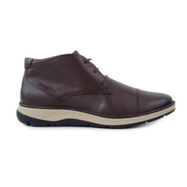 Imagem de Bota Masculina Ferracini Couro Fluence Marrom - 5542-Masculino