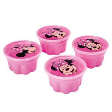 Imagem de Kit Formas De Gelatina Gelo Flan E Pudim Infantil Forminhas - PLASUTIL