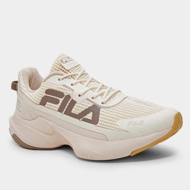 Imagem de Tênis Fila Recovery Feminino, Bege, Verde, 35