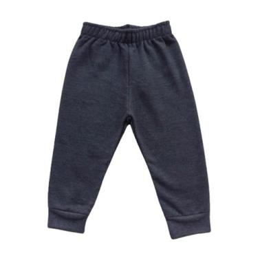Imagem de Calça Infantil Masculina em Moletom Felpado Kyly, Grafite, 1