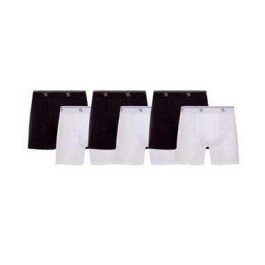 Imagem de Kit 6 Cuecas Boxer Trifil com Tecnologia Sem Costura, Tflst6, Multicor