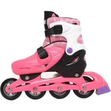 Imagem de Patins Rosa Com Roxo 36/39 - Brink+