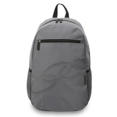 Imagem de Mochila Olympikus Basic New Estilo Casual Comnorto Efeito 3D, Cinza