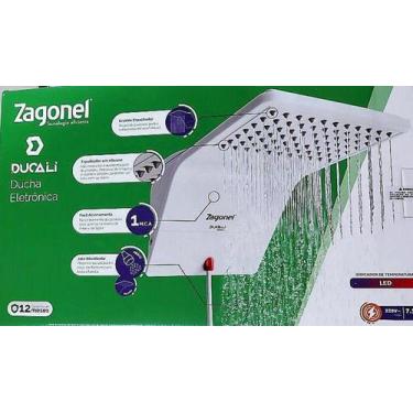 Imagem de Ducha Eletrônica Ducali Branca 7.500W 220V Zagonel