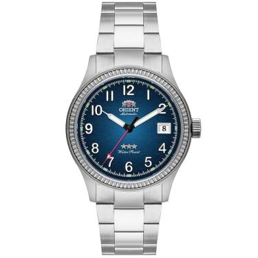 Imagem de Relógio Orient Masculino Ref: Yn6ss029 D2sx Automático Prateado