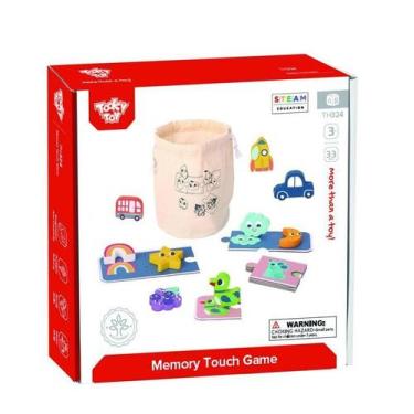 Imagem de Brinquedo didático jogo da memória tooky toy 33 peças