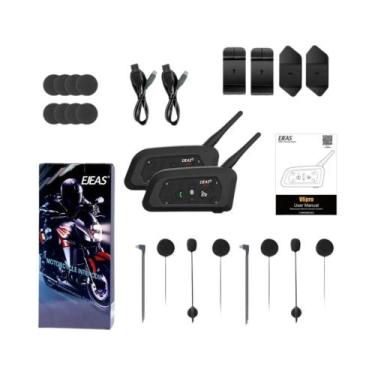 Imagem de Fone De Ouvido Bluetooth Para Capacete De Motocicleta EJEAS V6 Pro+ In