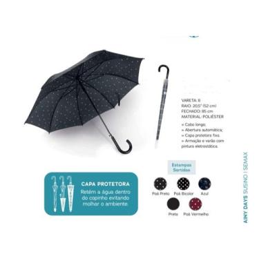 Imagem de Guarda chuva automatica abre não molhar abiente reforçada evento com t