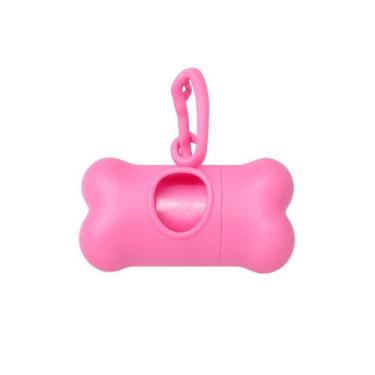 Imagem de Porta Saquinho Pet Com Refil Coletor Higiênico Passeio Cão - - Sem Mar