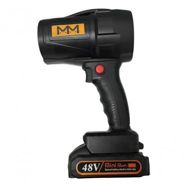 Imagem de Soprador Portátil Soprador Turbo Potência 1100W Bateria 48V Bivolt Cinza Turbo